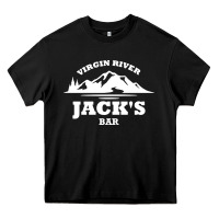 Black jacks bar virgin river Heavy Core Tee - linhVisuals