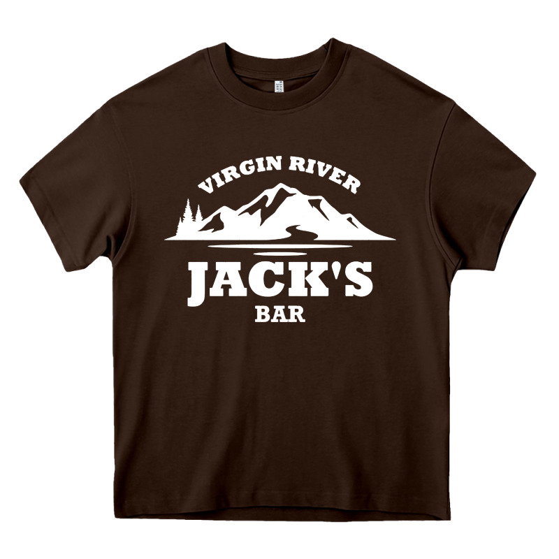 Jacks Bar Virgin River Heavy Core Tee by linhVisuals | Teevron
