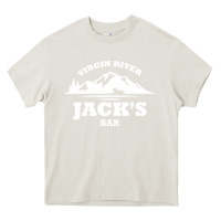 Cream jacks bar virgin river Heavy Core Tee - linhVisuals