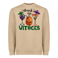 Mushroom drink up withces halloween Heavyweight Sweatshirt - RanaPortraitStore