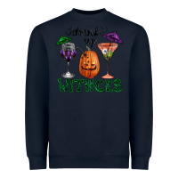 Navy drink up withces halloween Heavyweight Sweatshirt - RanaPortraitStore