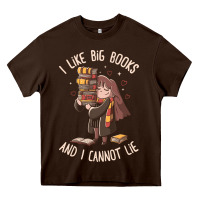 I Like Big Books Heavy Core Tee | Teevron