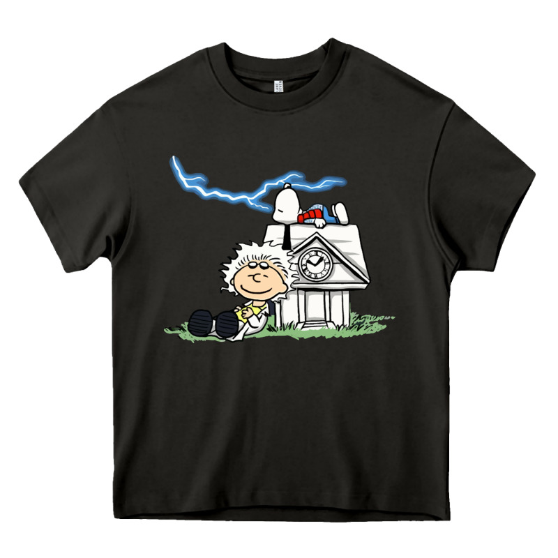 Back To The Peanuts Heavy Core Tee by linhVisuals | Teevron