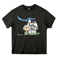 Asphalt back to the peanuts Heavy Core Tee - linhVisuals