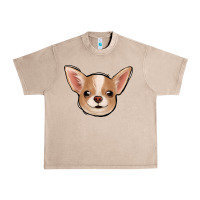 French Oak Chihuahua Urban Heavy Tee - Jasminsmagicworld
