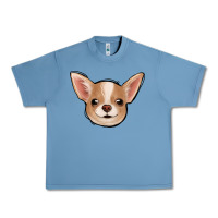 Pebble Blue Chihuahua Urban Heavy Tee - Jasminsmagicworld