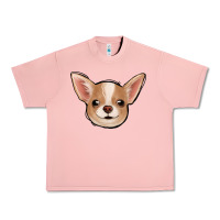 Salmon Chihuahua Urban Heavy Tee - Jasminsmagicworld