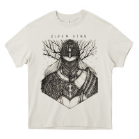 Cream eldenring Heavy Core Tee - linhVisuals