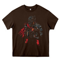 Chocolate Brown eldenring Heavy Core Tee - linhVisuals