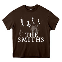 Chocolate Brown Best THE SMITHS Music Heavy Core Tee - linhVisuals
