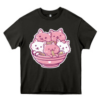 Asphalt kawaii cat ramen   cute gift Heavy Core Tee - linhVisuals