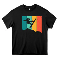 Black snowboarding gift t  shirt snowboard tshirt for a snowboarder t  shirt Heavy Core Tee - linhVisuals