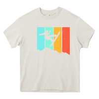 Cream snowboarding gift t  shirt snowboard tshirt for a snowboarder t  shirt Heavy Core Tee - linhVisuals
