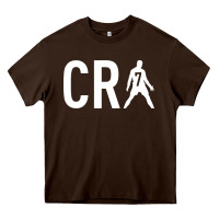Chocolate Brown CR7 Heavy Core Tee - linhVisuals