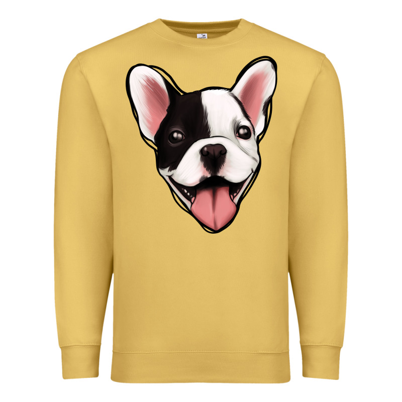 French Bulldog Premium Sweatshirt by Jasminsmagicworld | Teevron
