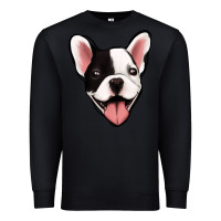 Black French Bulldog Premium Sweatshirt - Jasminsmagicworld