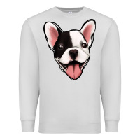 Dove Grey French Bulldog Premium Sweatshirt - Jasminsmagicworld