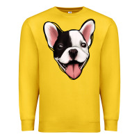 Lemon French Bulldog Premium Sweatshirt - Jasminsmagicworld