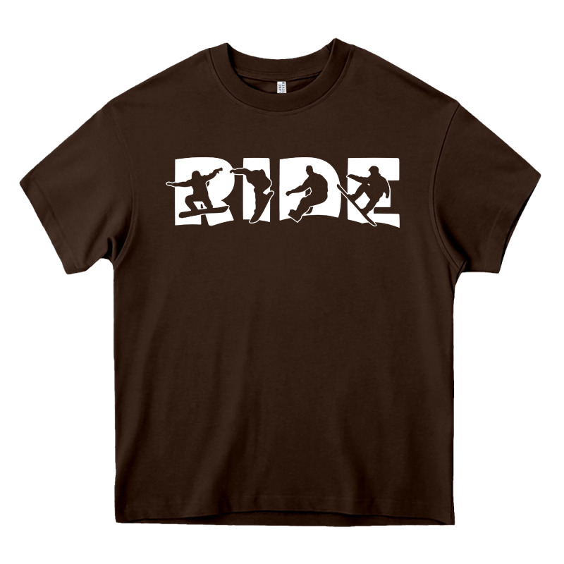 Ride Snowboard Snowboarding Heavy Core Tee by linhVisuals | Teevron