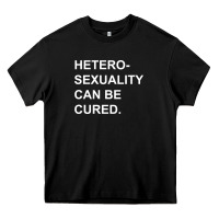 Black newheterosexuality can be cured Heavy Core Tee - linhVisuals