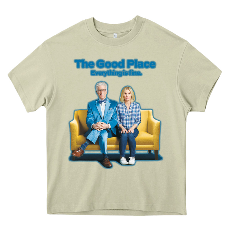 The Good Place Heavy Core Tee by linhVisuals | Teevron