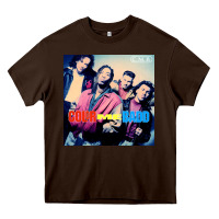 Chocolate Brown Color Me Badd Heavy Core Tee - linhVisuals