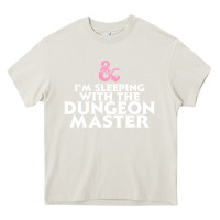 Cream I'm sleeping with the dungeon master Heavy Core Tee - linhVisuals