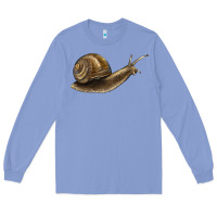 Colony Blue snail Long Sleeve Tee - LillyAllenDesigns