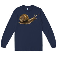 Navy snail Long Sleeve Tee - LillyAllenDesigns