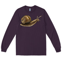 Plum snail Long Sleeve Tee - LillyAllenDesigns