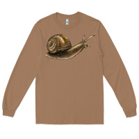 Toasted Coconut snail Long Sleeve Tee - LillyAllenDesigns