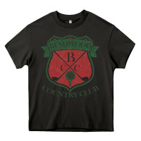 Asphalt bushwood country club Heavy Core Tee - linhVisuals