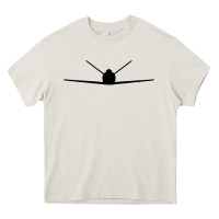 Cream cirrus vision sf50 jet Heavy Core Tee - linhVisuals