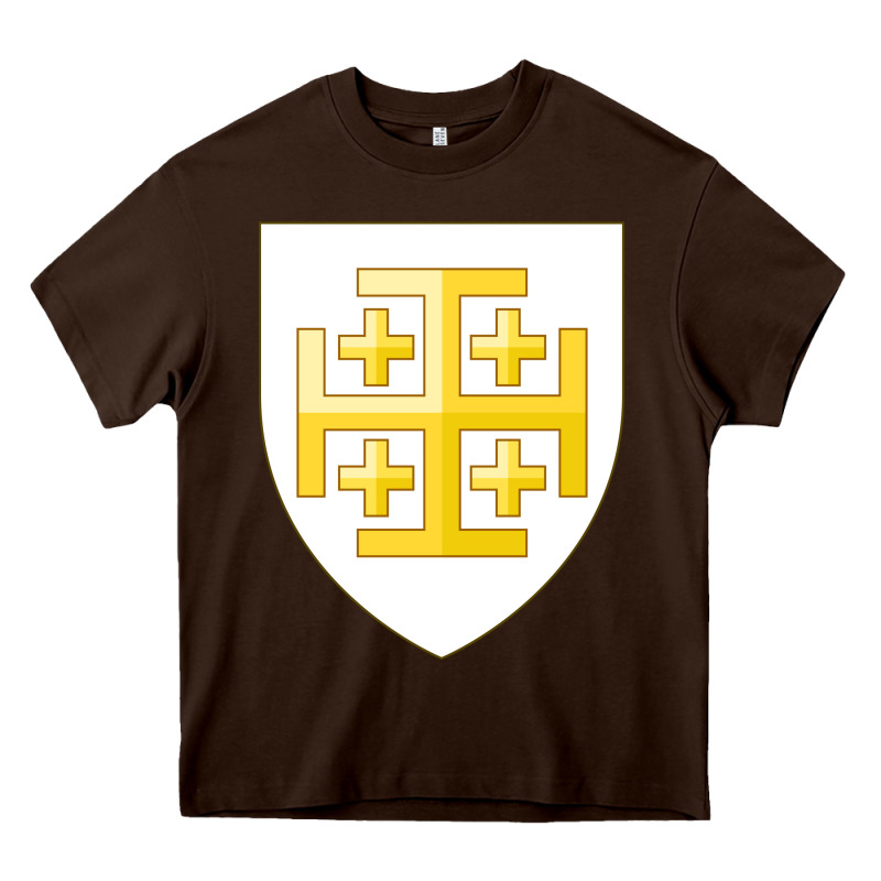 Arms Of The Kingdom Of Jerusalem Heavy Core Tee by linhVisuals | Teevron