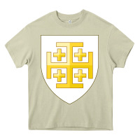 Mossy arms of the kingdom of jerusalem Heavy Core Tee - linhVisuals