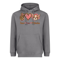 Storm Peace Love Chihuahua Heavyweight Hoodie - Jasminsmagicworld