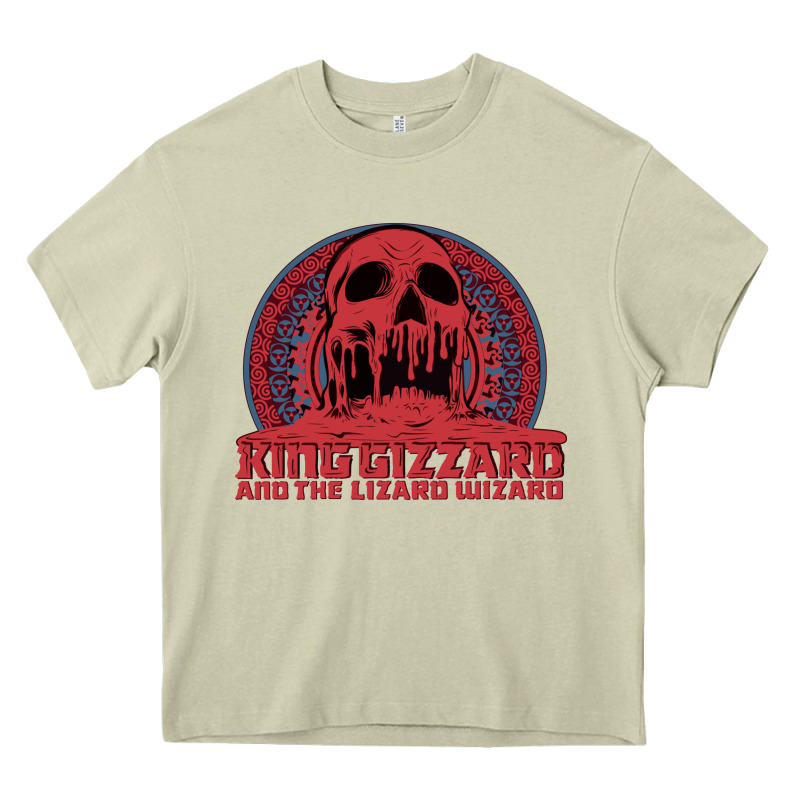 Crumbling Castle   King Gizzard And The Lizard Wizard Heavy Core Tee by linhVisuals | Teevron