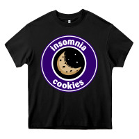 Black suitable-insomnia-cookies-worn Heavy Core Tee - linhVisuals