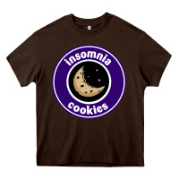 Chocolate Brown suitable-insomnia-cookies-worn Heavy Core Tee - linhVisuals