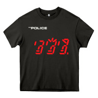 Asphalt the police   ghost in the machine Heavy Core Tee - linhVisuals