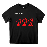 Black the police   ghost in the machine Heavy Core Tee - linhVisuals