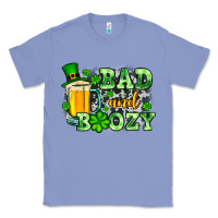 Colony Blue St. Patrick's Bad and boozy Classic Tee - OliviaCreatesArt