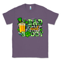 Lavender St. Patrick's Bad and boozy Classic Tee - OliviaCreatesArt