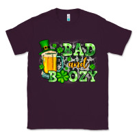 Plum St. Patrick's Bad and boozy Classic Tee - OliviaCreatesArt
