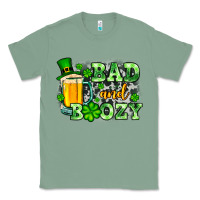 Sage St. Patrick's Bad and boozy Classic Tee - OliviaCreatesArt