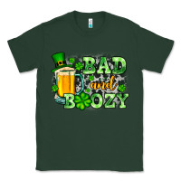 Sports Green St. Patrick's Bad and boozy Classic Tee - OliviaCreatesArt
