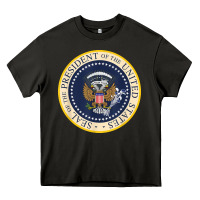 Asphalt fake presidential seal Heavy Core Tee - linhVisuals