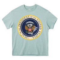 Arona fake presidential seal Heavy Core Tee - linhVisuals