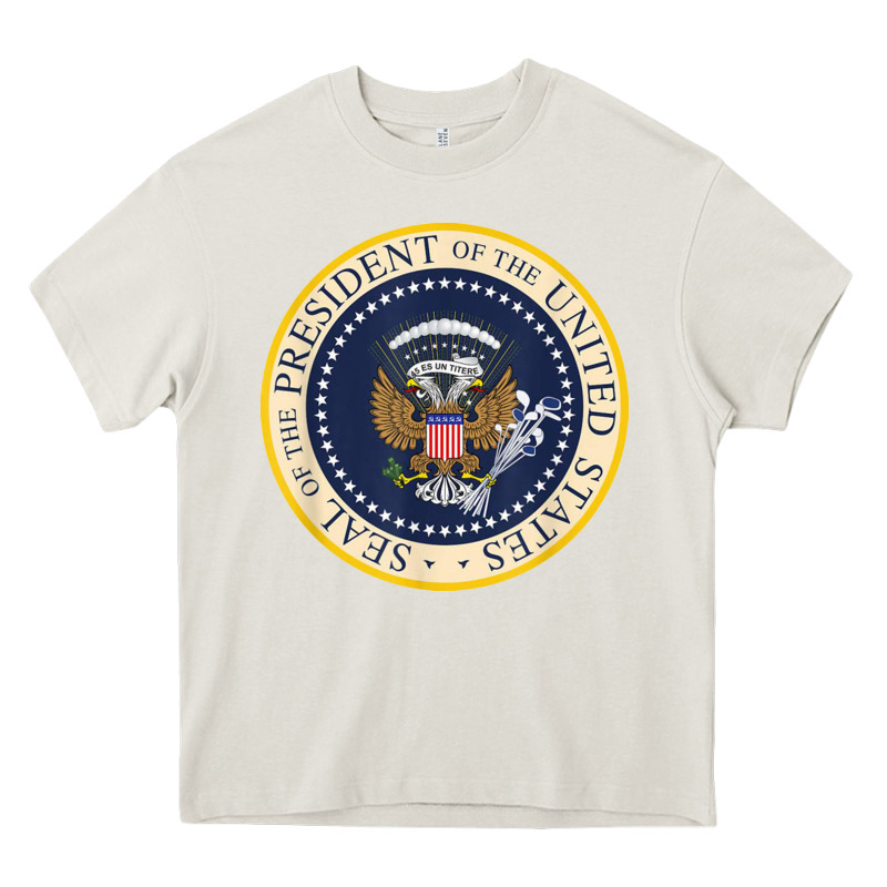 Fake Presidential Seal Heavy Core Tee by linhVisuals | Teevron