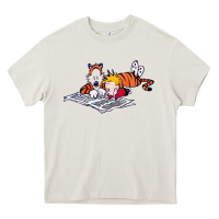 Cream calvin Heavy Core Tee - linhVisuals